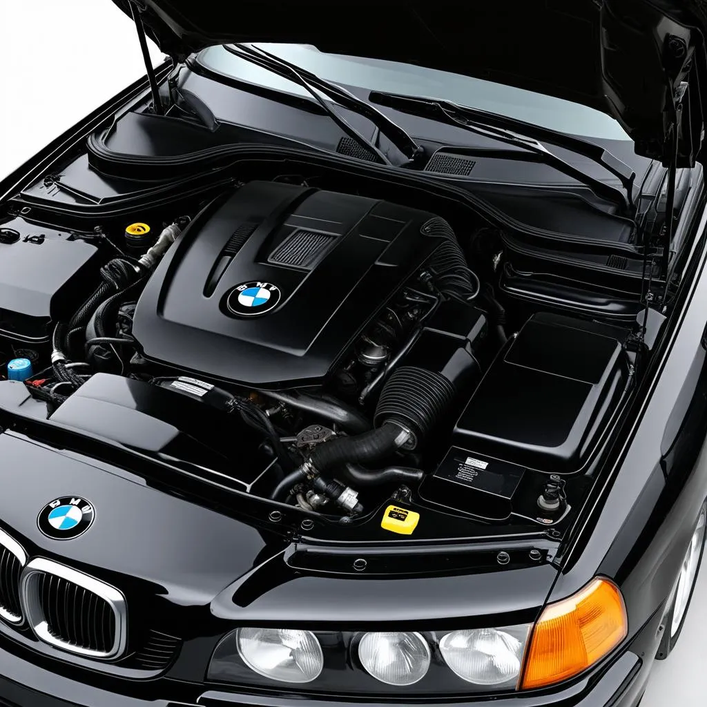 BMW E36 Engine Bay