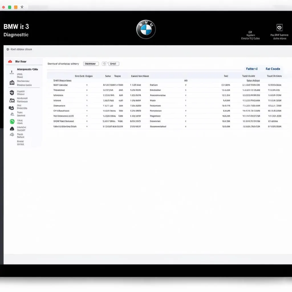 BMW i3 Diagnostic Software