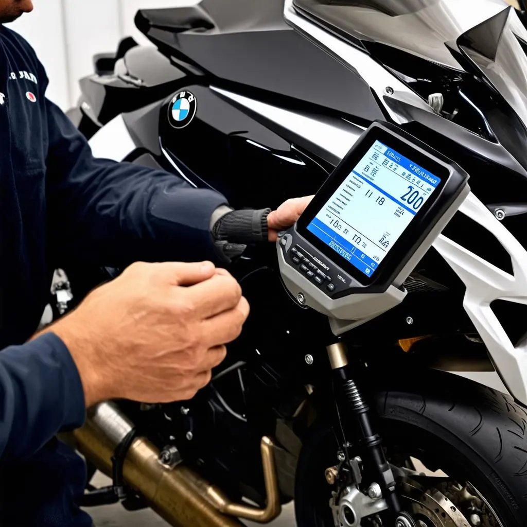 BMW K1300S OBD Diagnostics