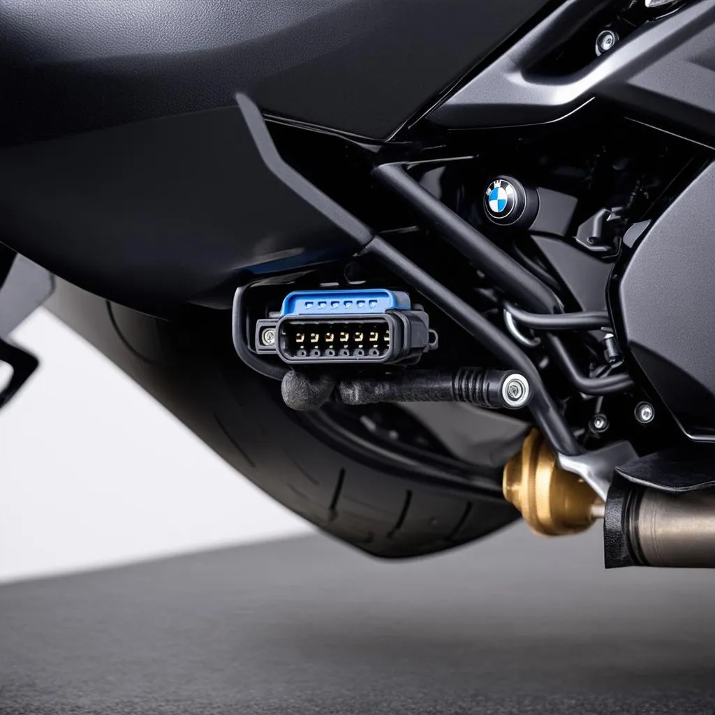 BMW K1300S OBD Port Location