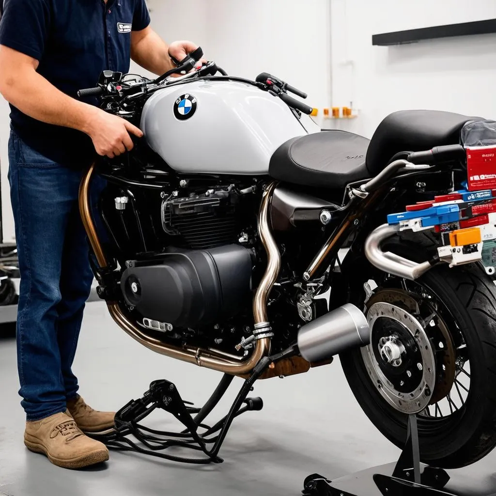 BMW R NineT maintenance