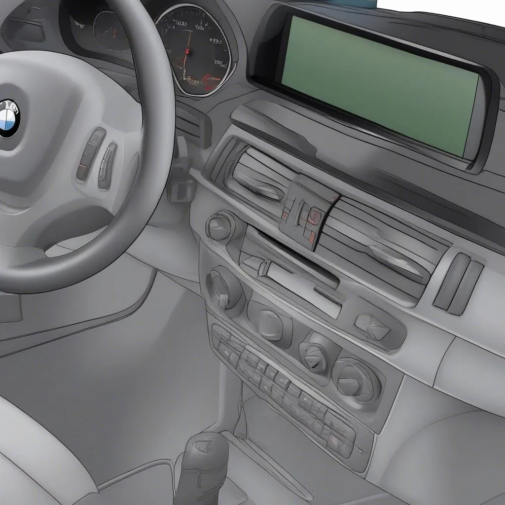 BMW X5 2003 OBD Port Location