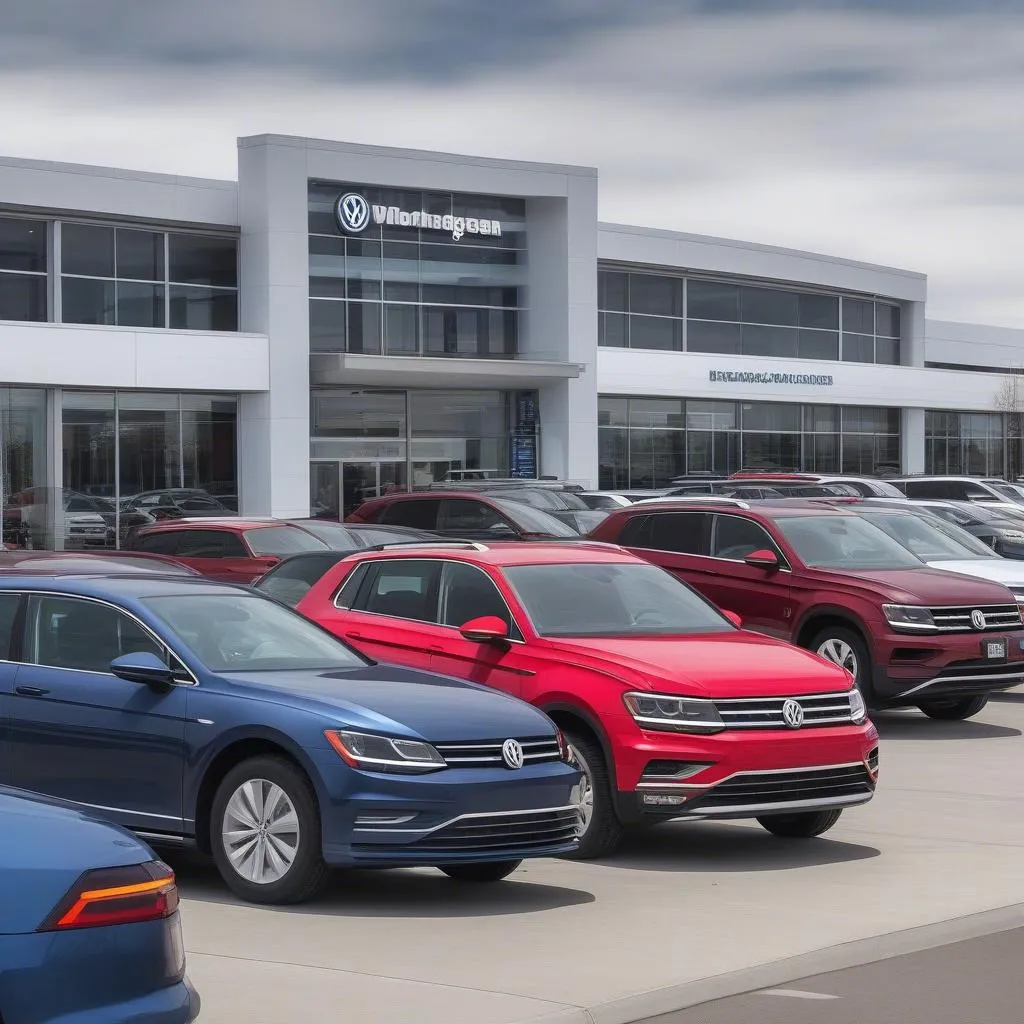 Boise Volkswagen Dealership Exterior