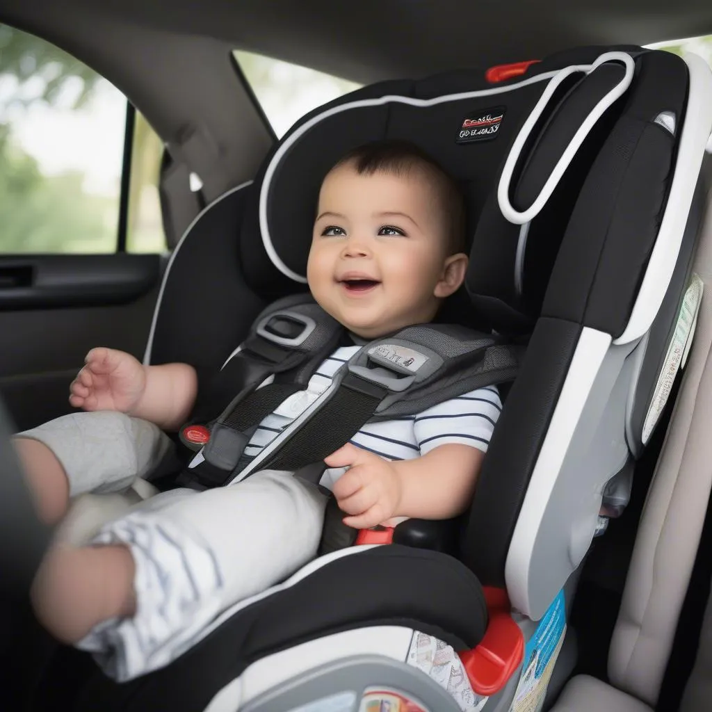 Britax Advocate ClickTight Convertible Car Seat 3 Across Installation