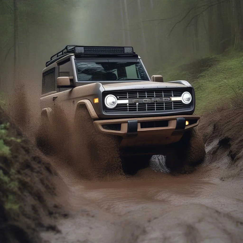 ford bronco off-roading