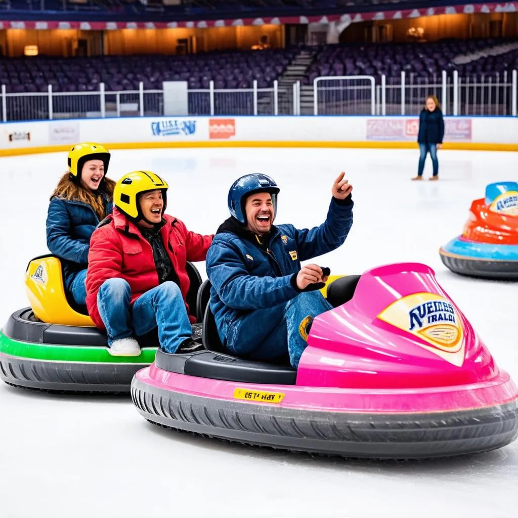 Bumper Cars on Ice: Harrington, DE – Your Winter Fun Destination