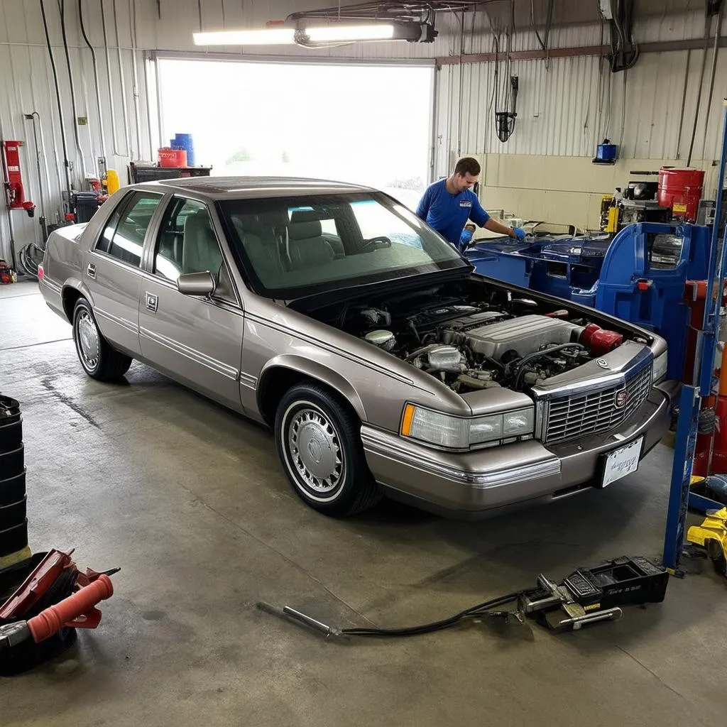 1999 cadillac deville maintenance