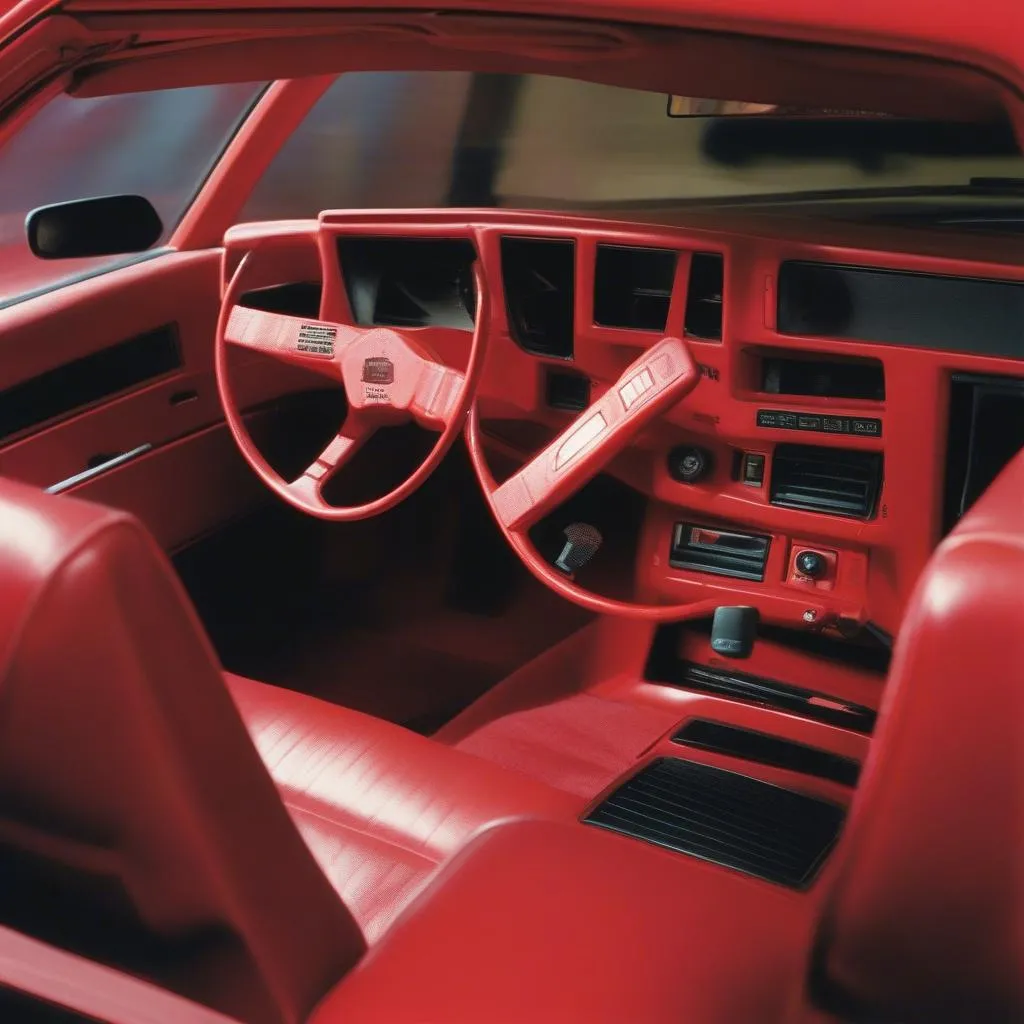 1982 Camaro Pace Car interior