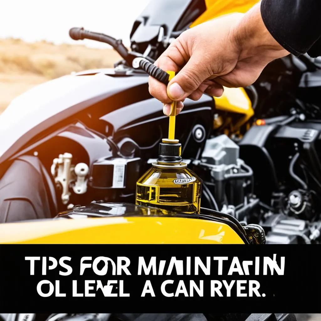 Can Am Ryker maintenance tips