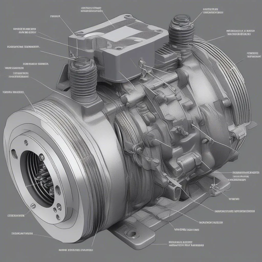 Car AC Compressor