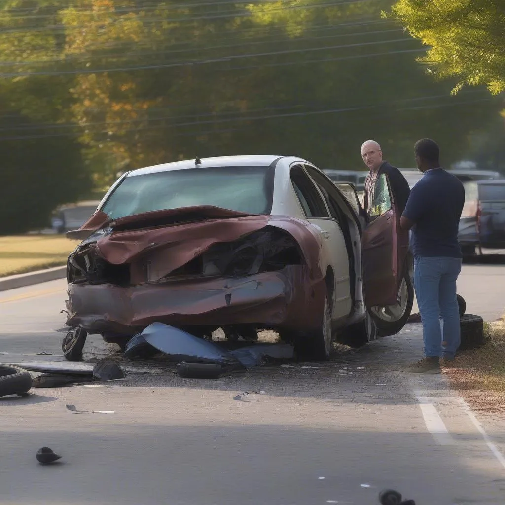 Car accident Anderson SC