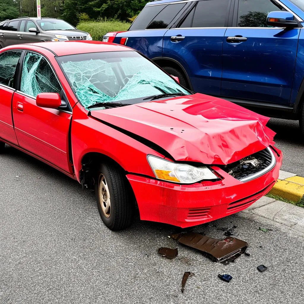 Car Accident in South Hadley