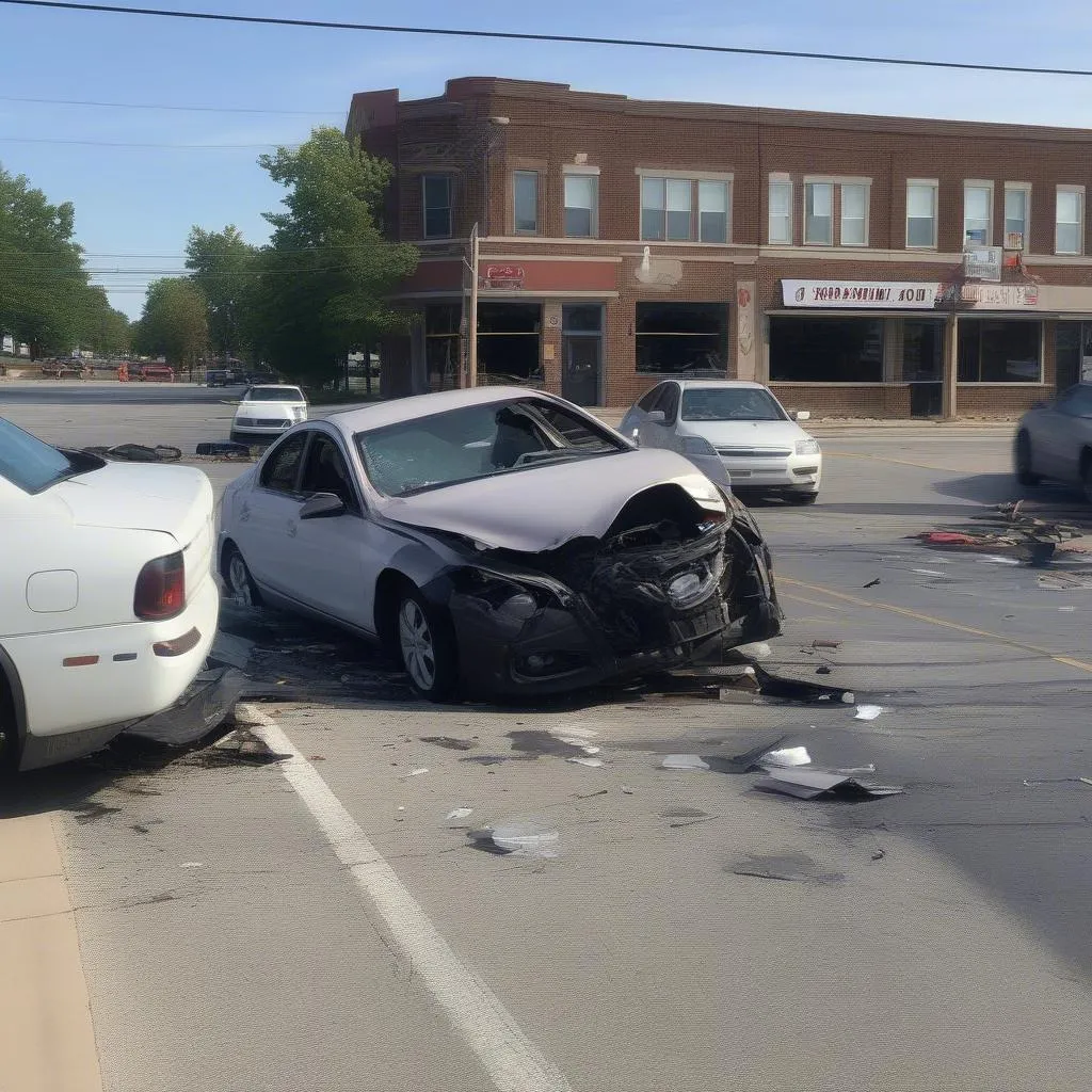 Car accident in Urbana, Ohio