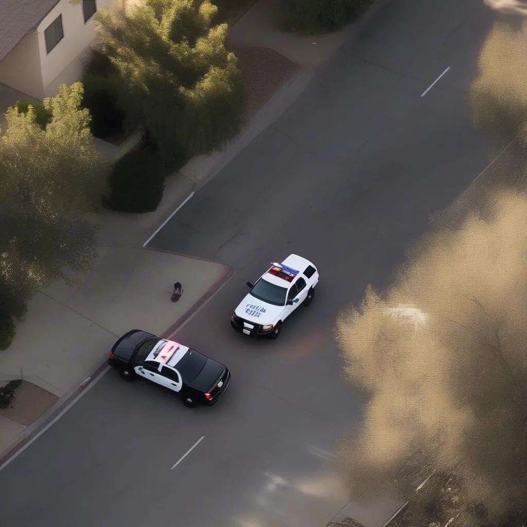 Car chase in Thousand Oaks