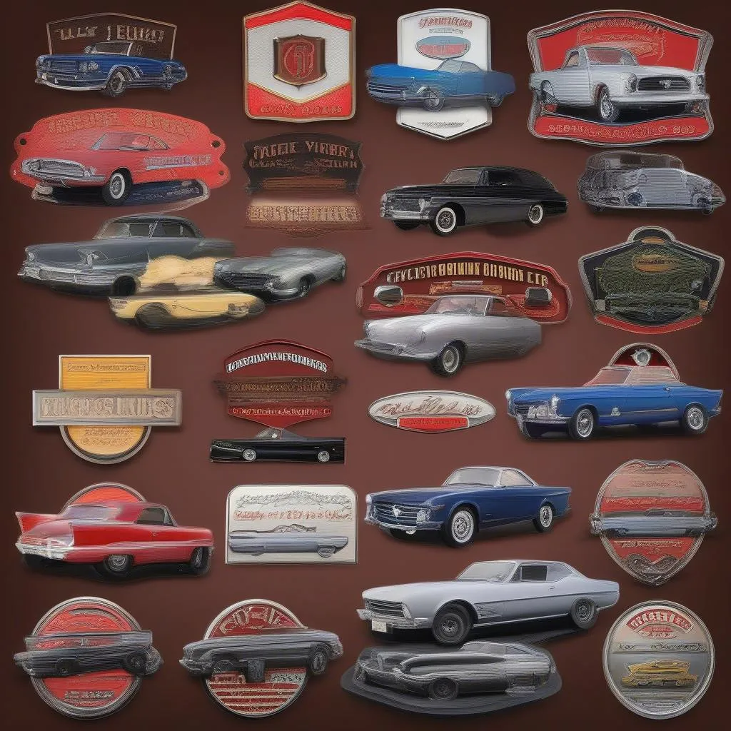 Car Club Plaque Collection