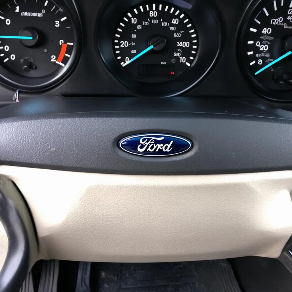 Dashboard of a 2003 Ford Explorer