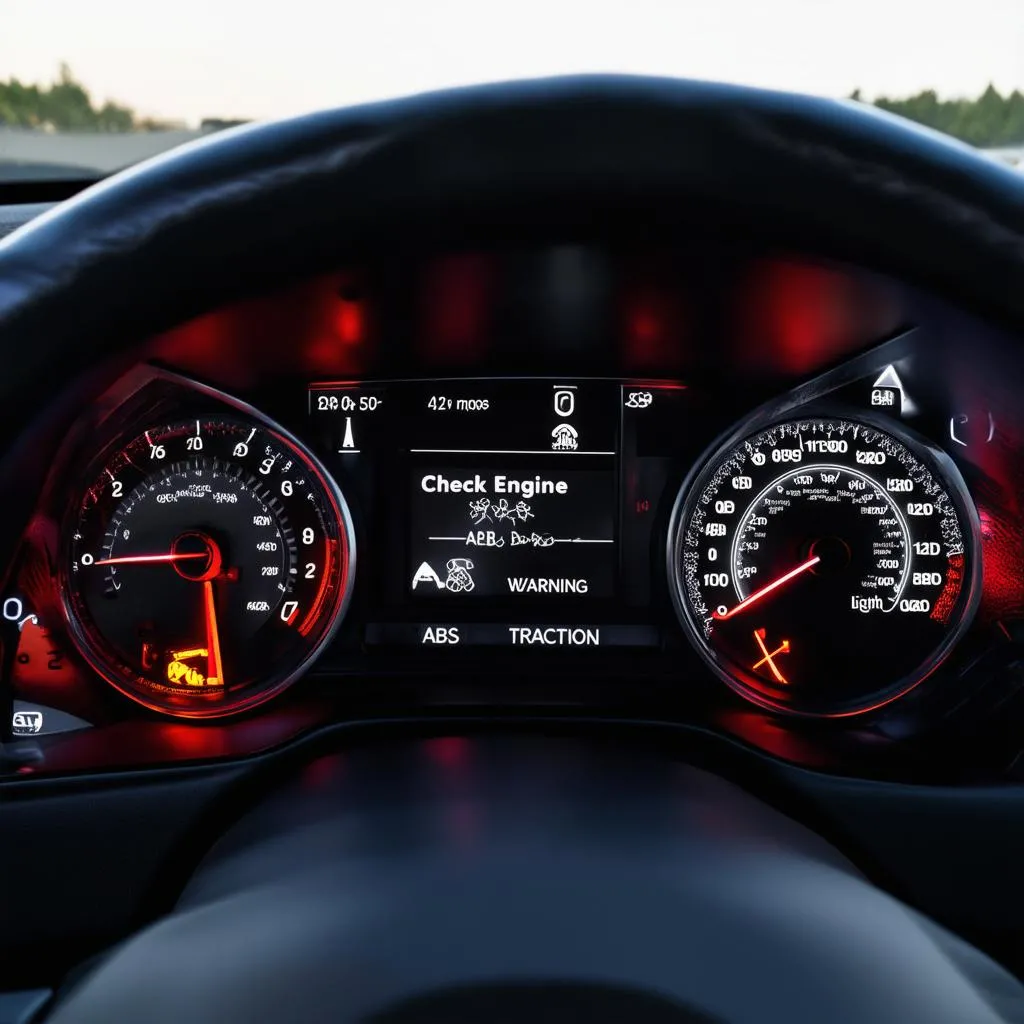 Car Dashboard Warning Lights