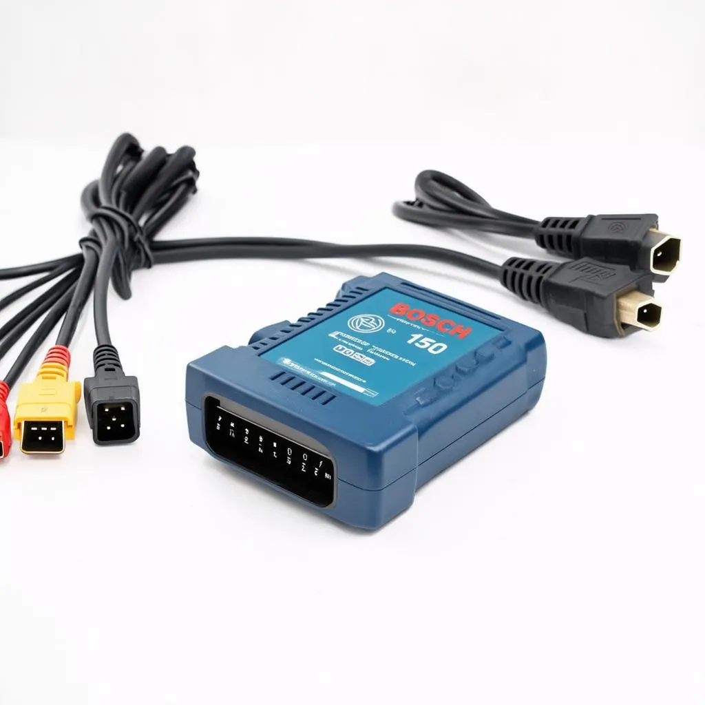 Car diagnostic tool with different cables