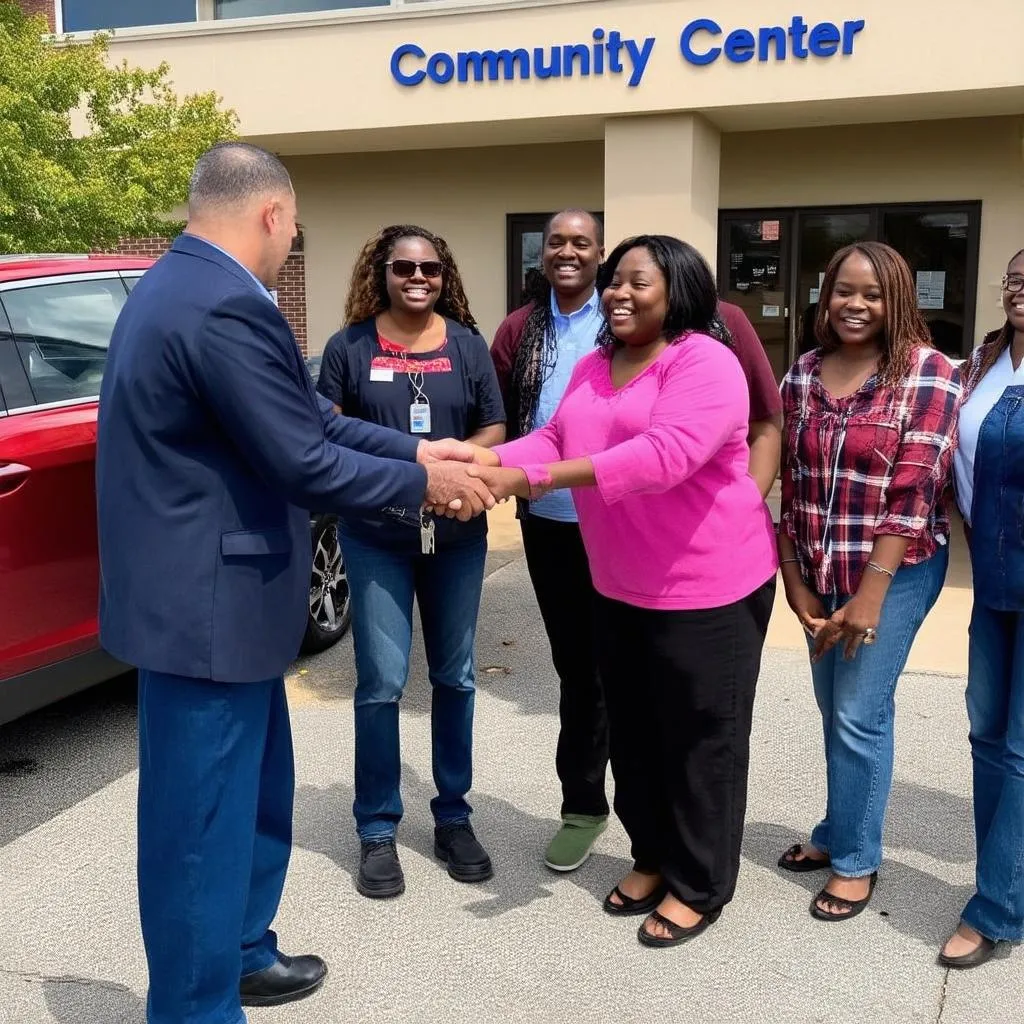 Car Donation Ceremony