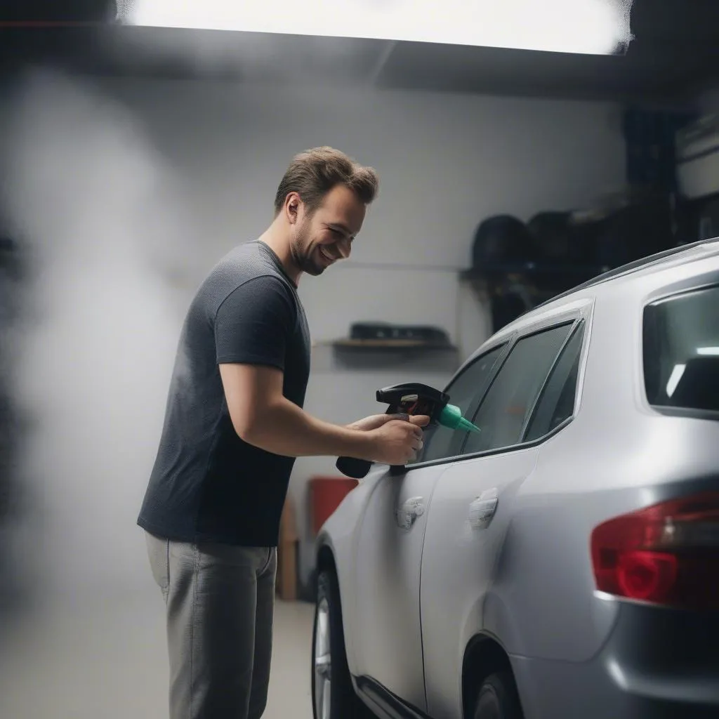 Using a Car Freshener Fogger