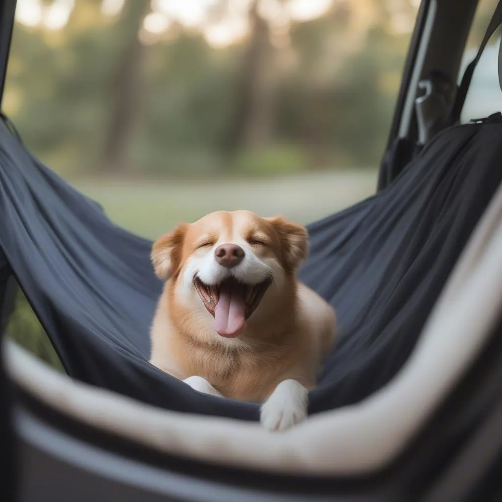 dog-car-hammock