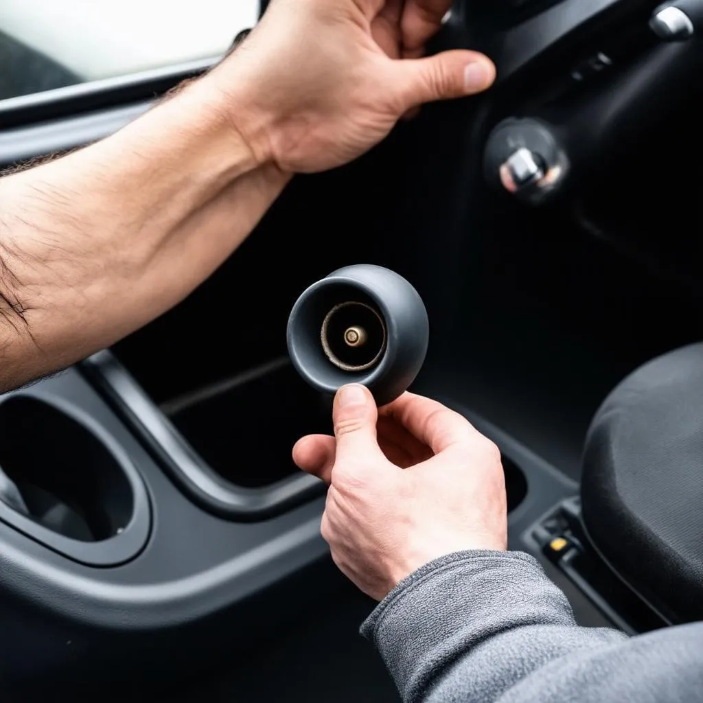 Car Horn Installation