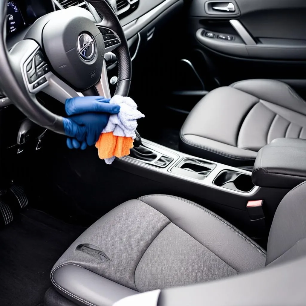 Car Interior Detailing in Akron