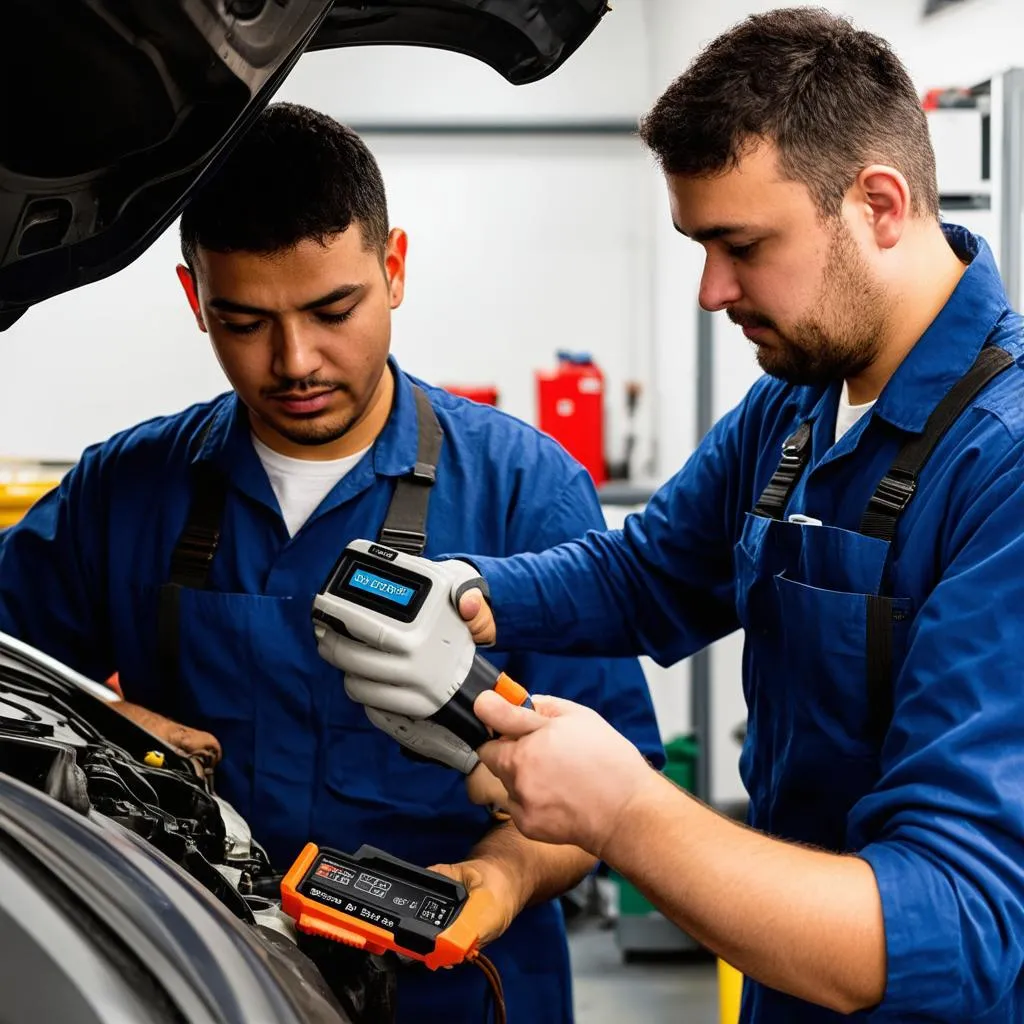 mechanics-repairing-car