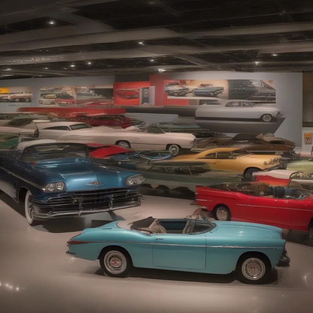 Classic Cars on Display at the Cincinnati Automobile Museum