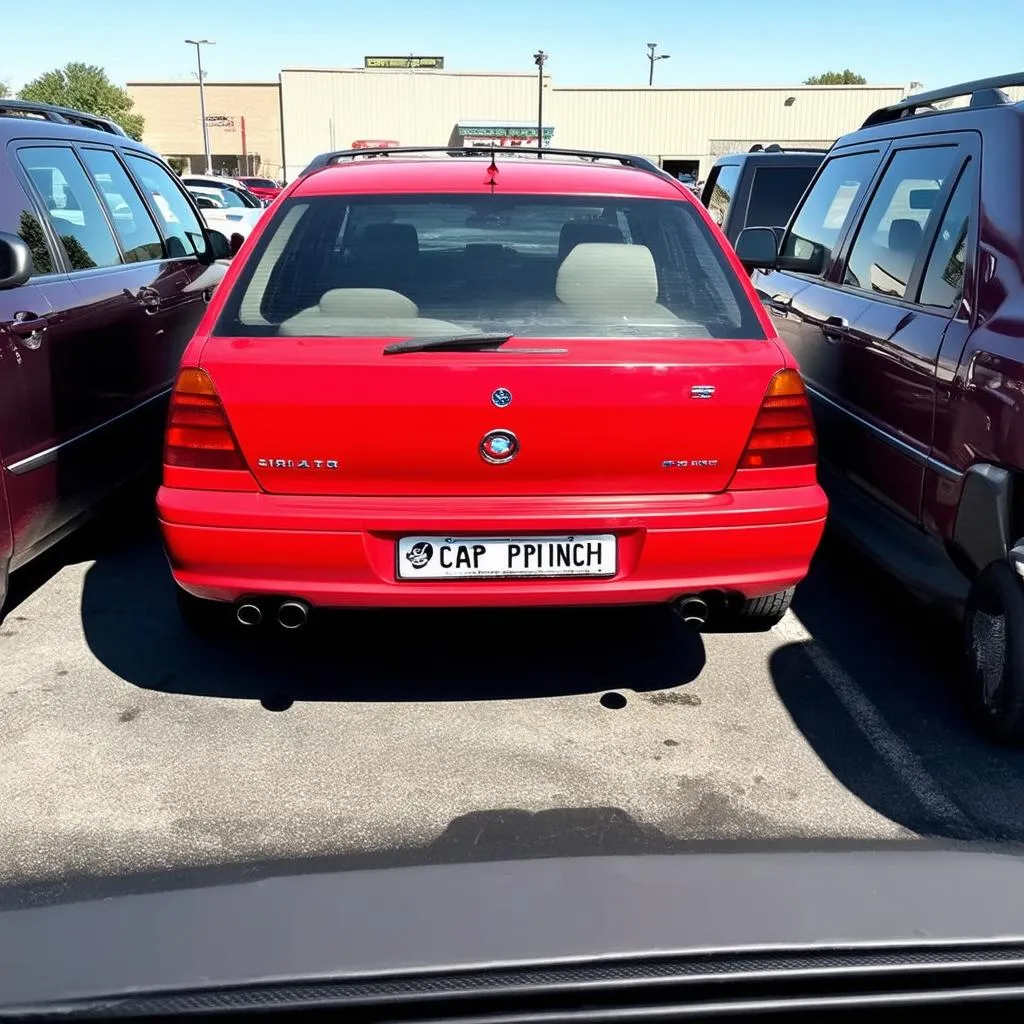 Car Pinch Parking Lot