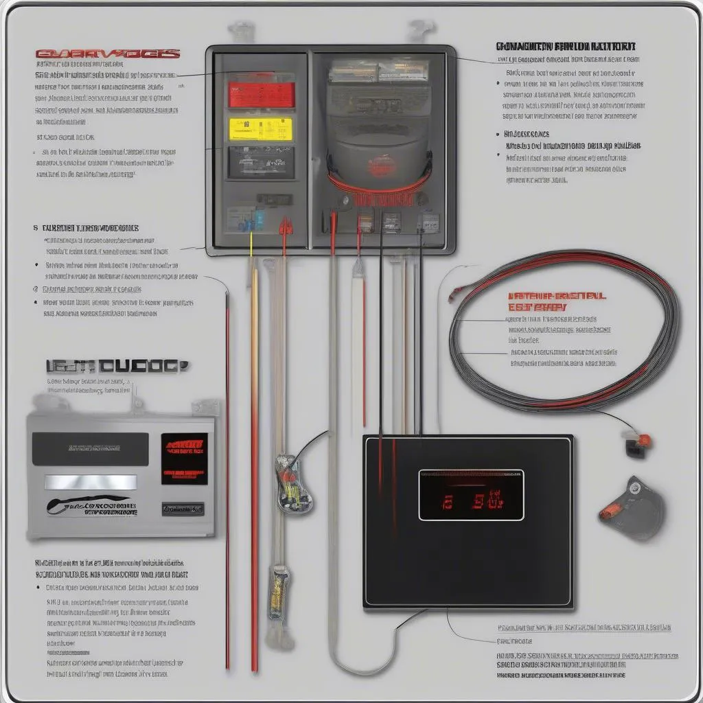 Professional Car Radio Installation Diagram