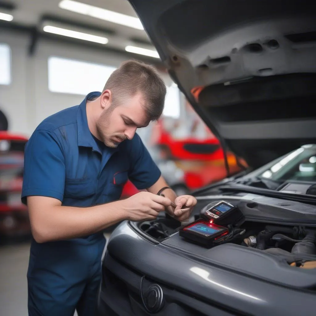 car repair shop