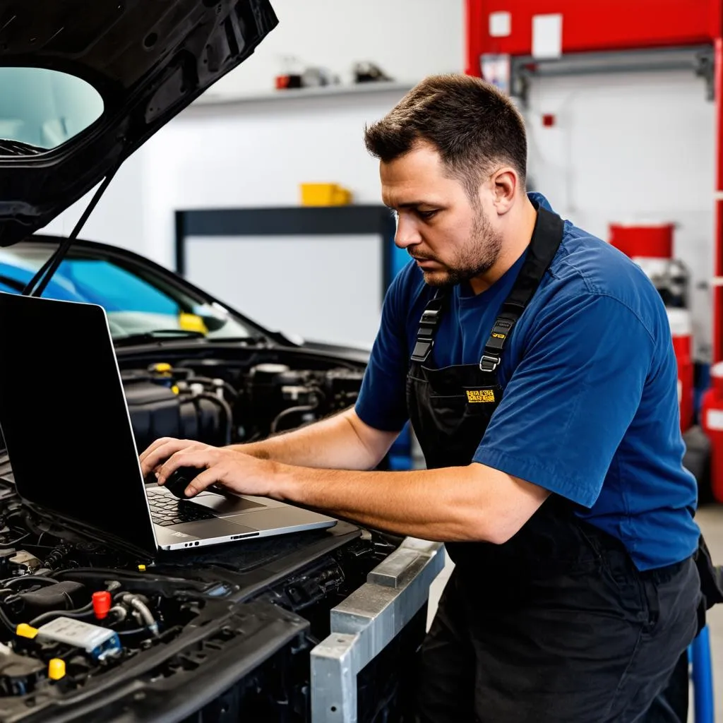 Car repair technician