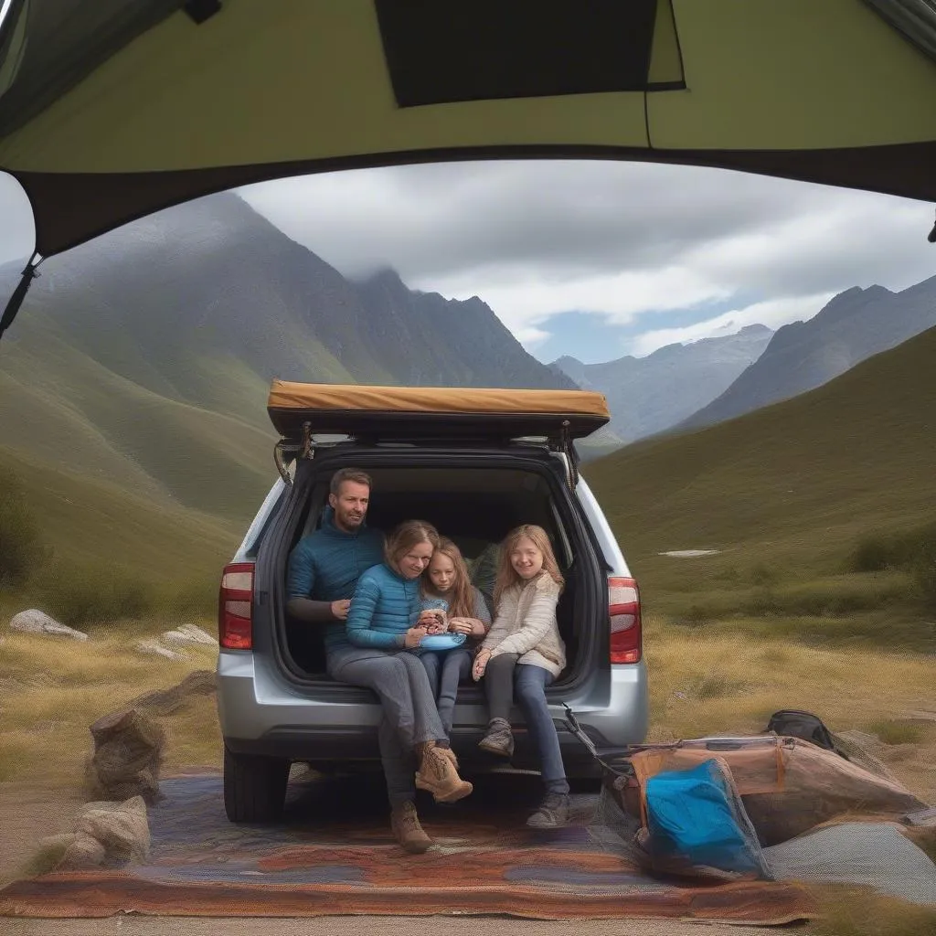 Car Roof Tent for Family