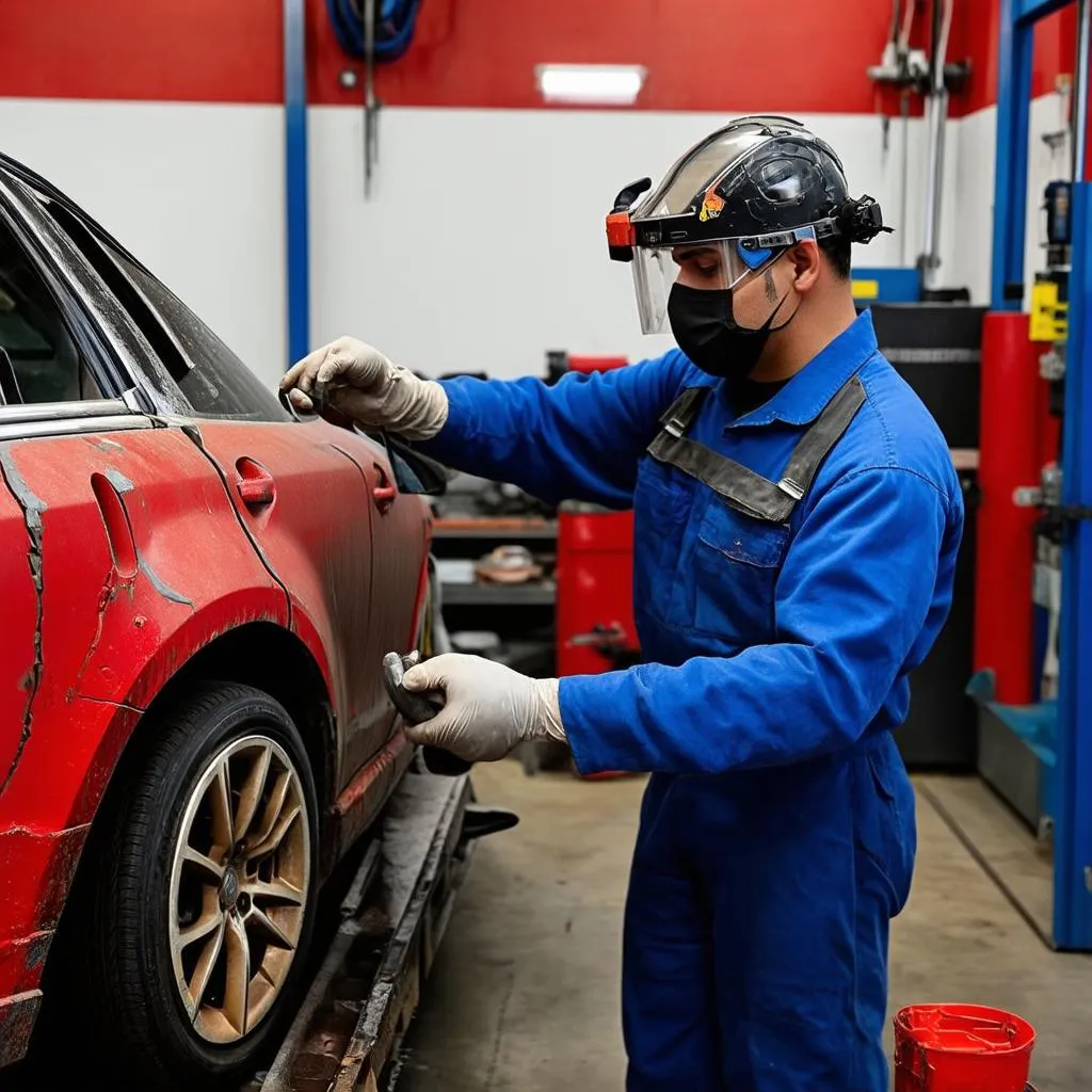 Car Rust Repair Shop