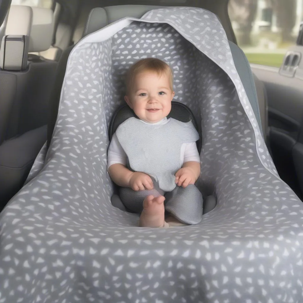 Car Seat Poncho No Sew: A Simple Solution for Spills and Messes