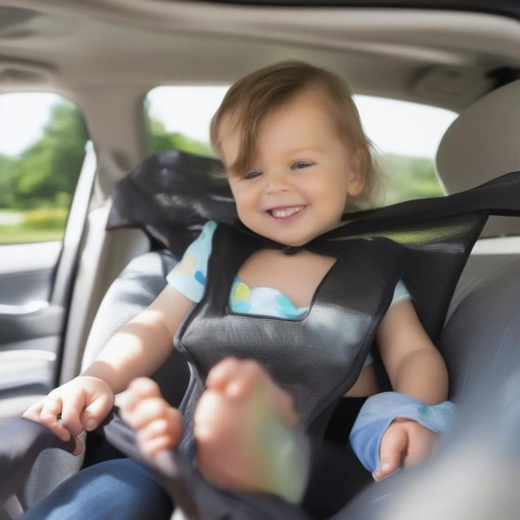 Car Seat Sun Shade: Protection From the Sun’s Harmful Rays