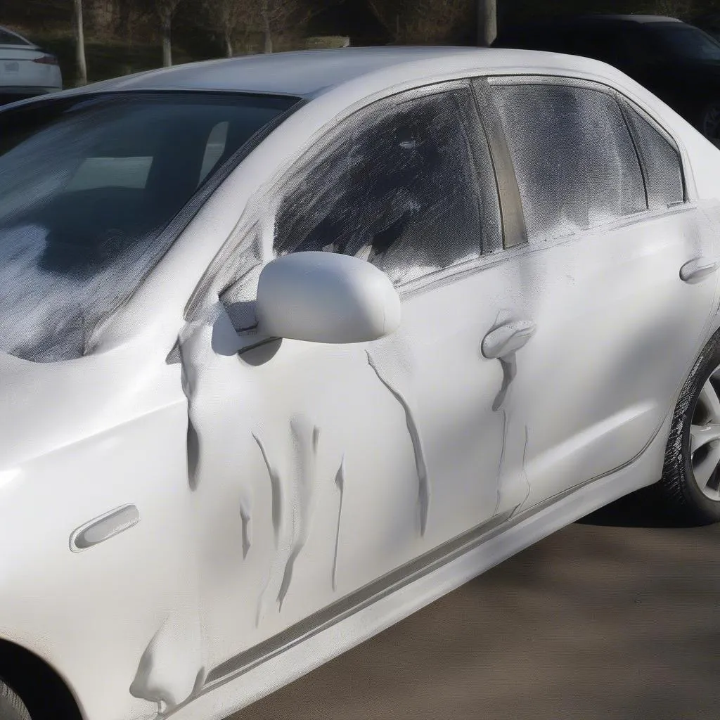 Someone Marked My Car With White Paint: What to Do and How to Remove It