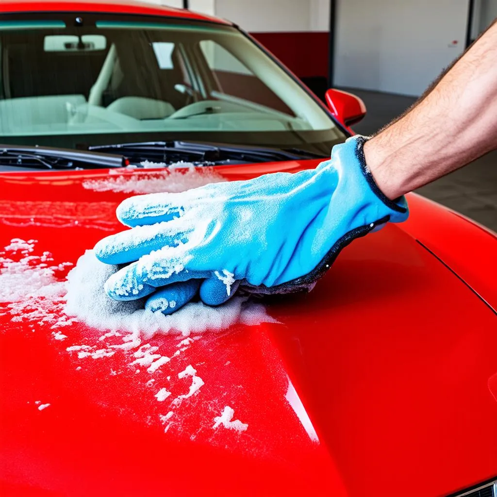 car wash mitt