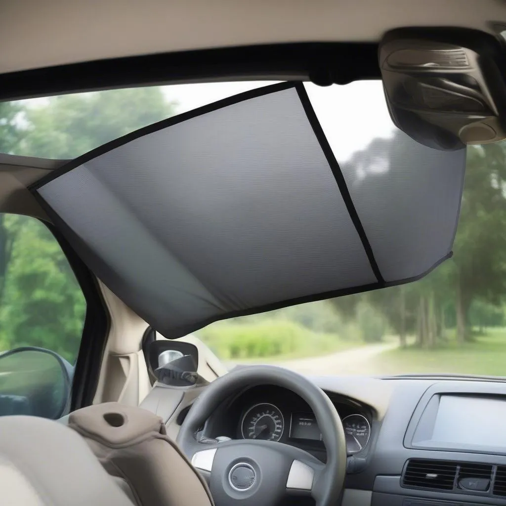 Car Window Sun Shade to Protect Against Heat Damage