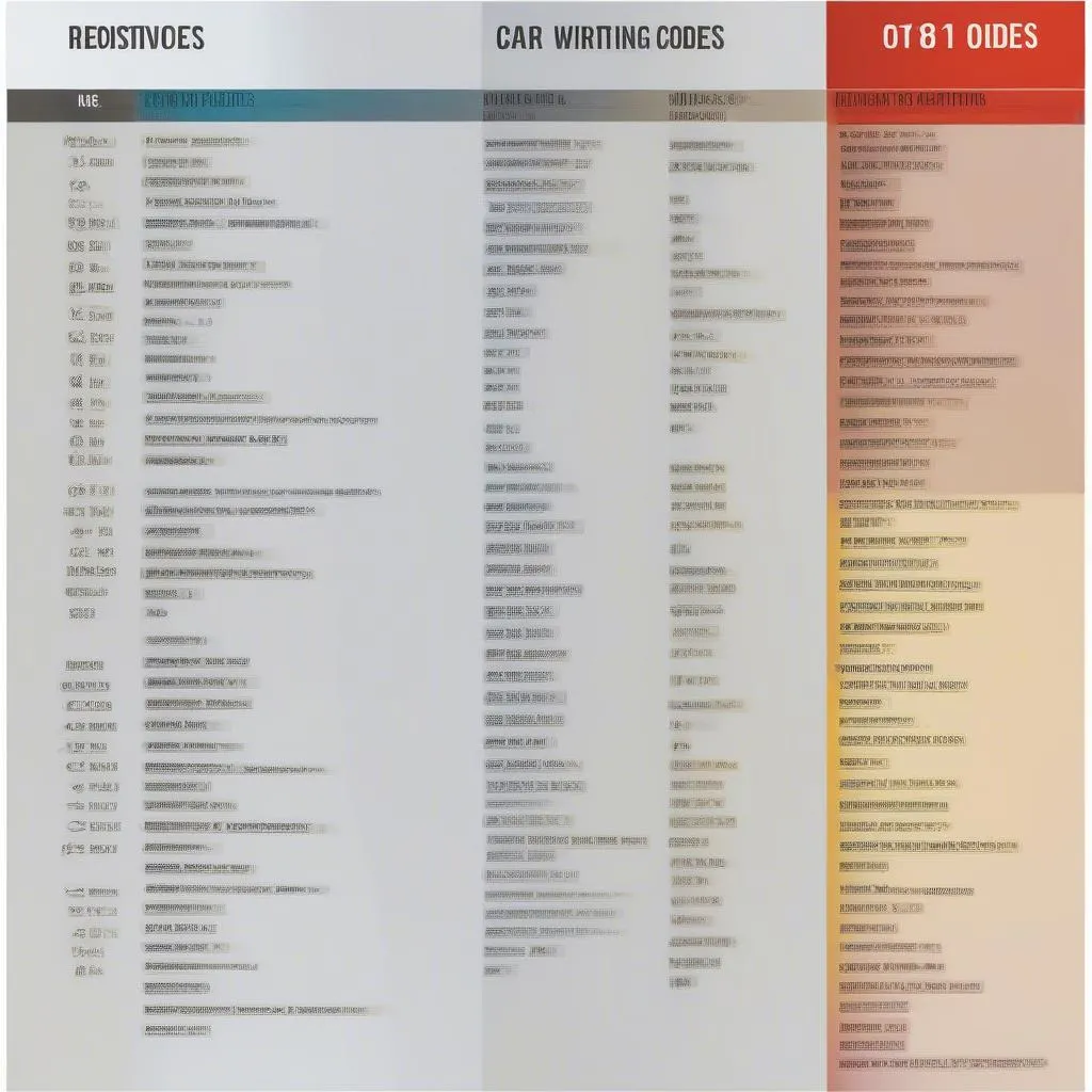 Car Wiring Color Codes: A Guide for Car Enthusiasts