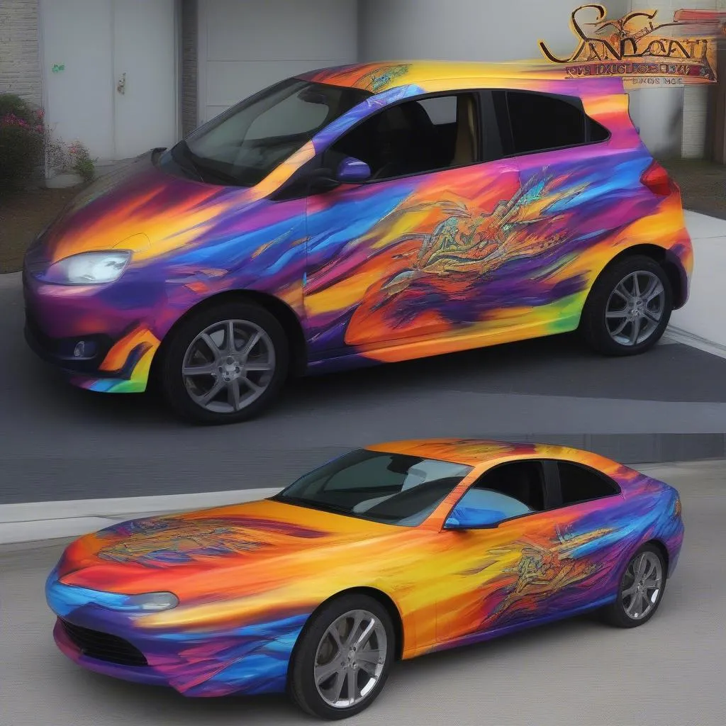 Car Wrap Example