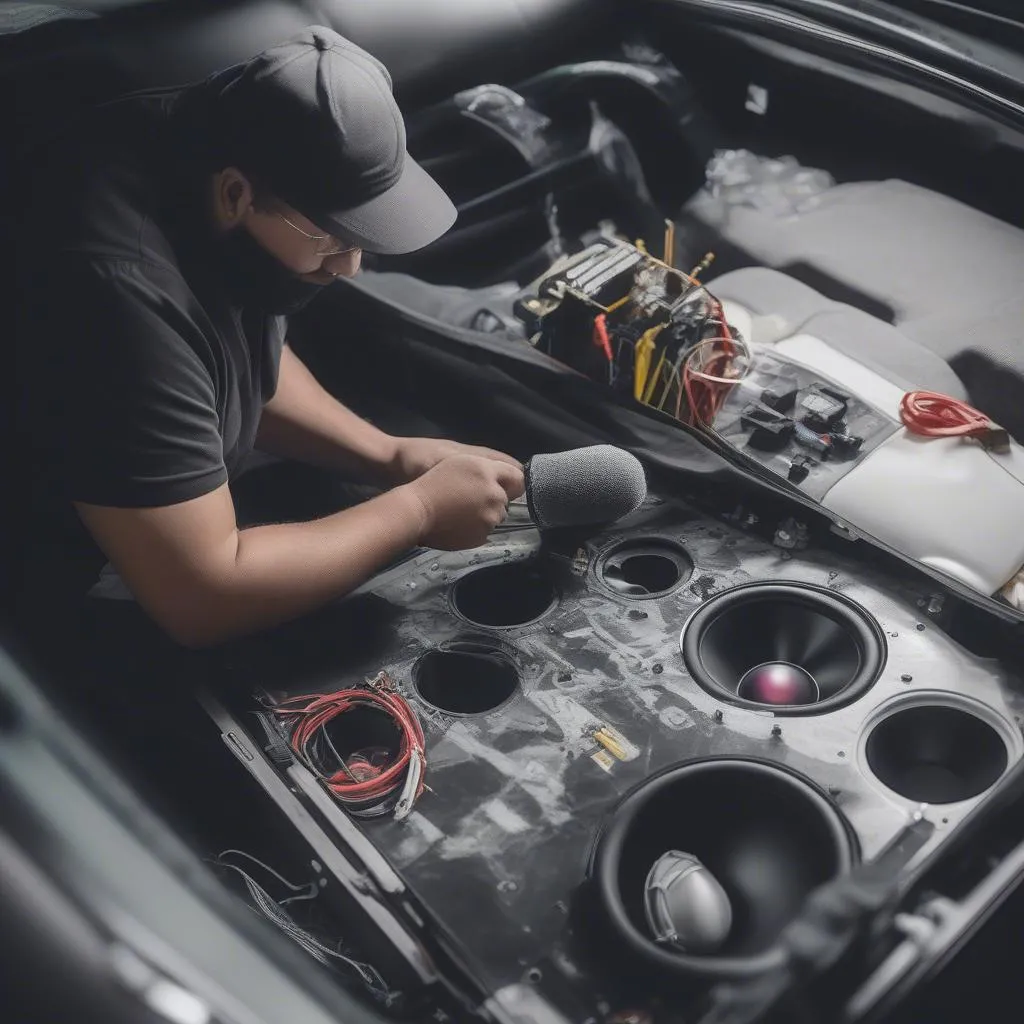 Car audio installation process