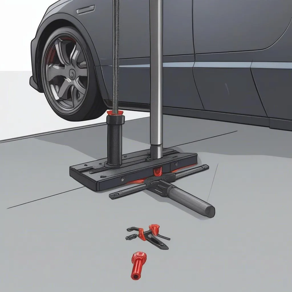 Car Jack Lifting Handle