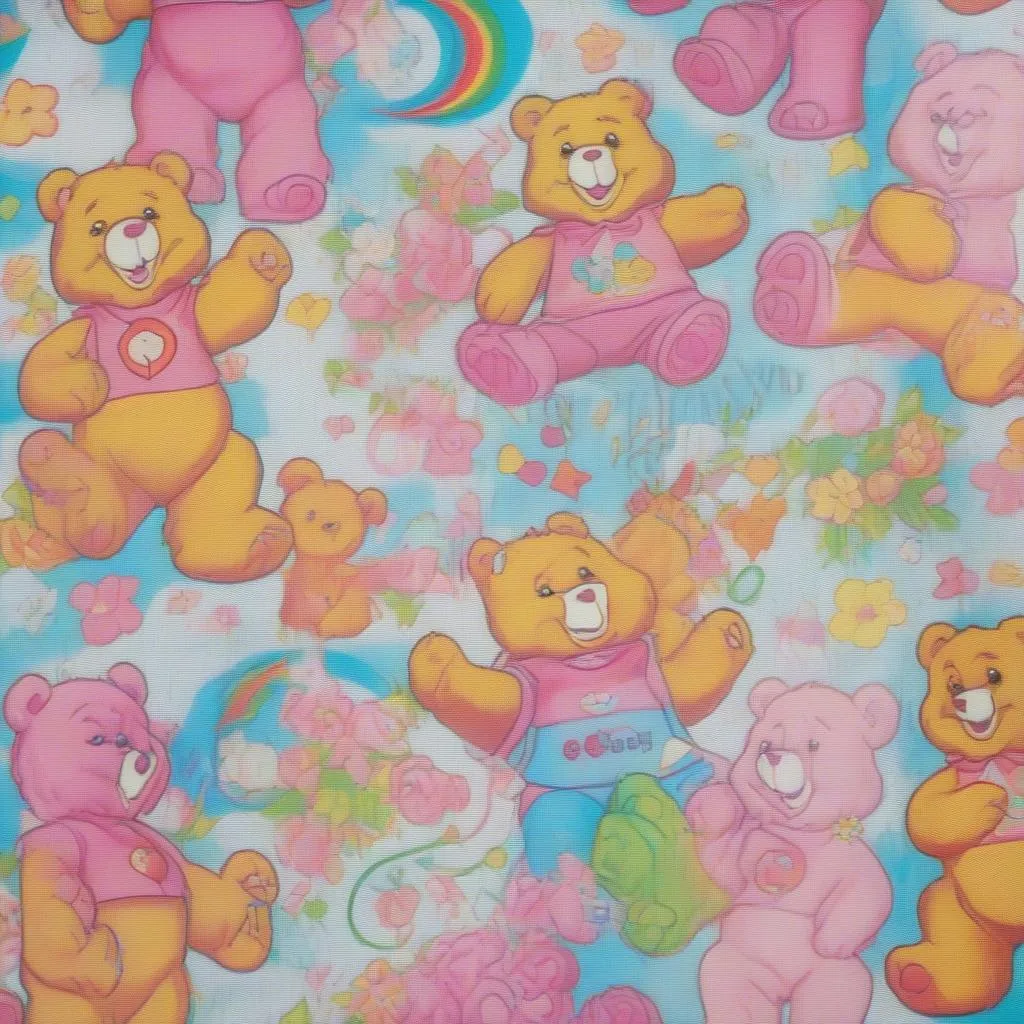 carebear-scrub-top