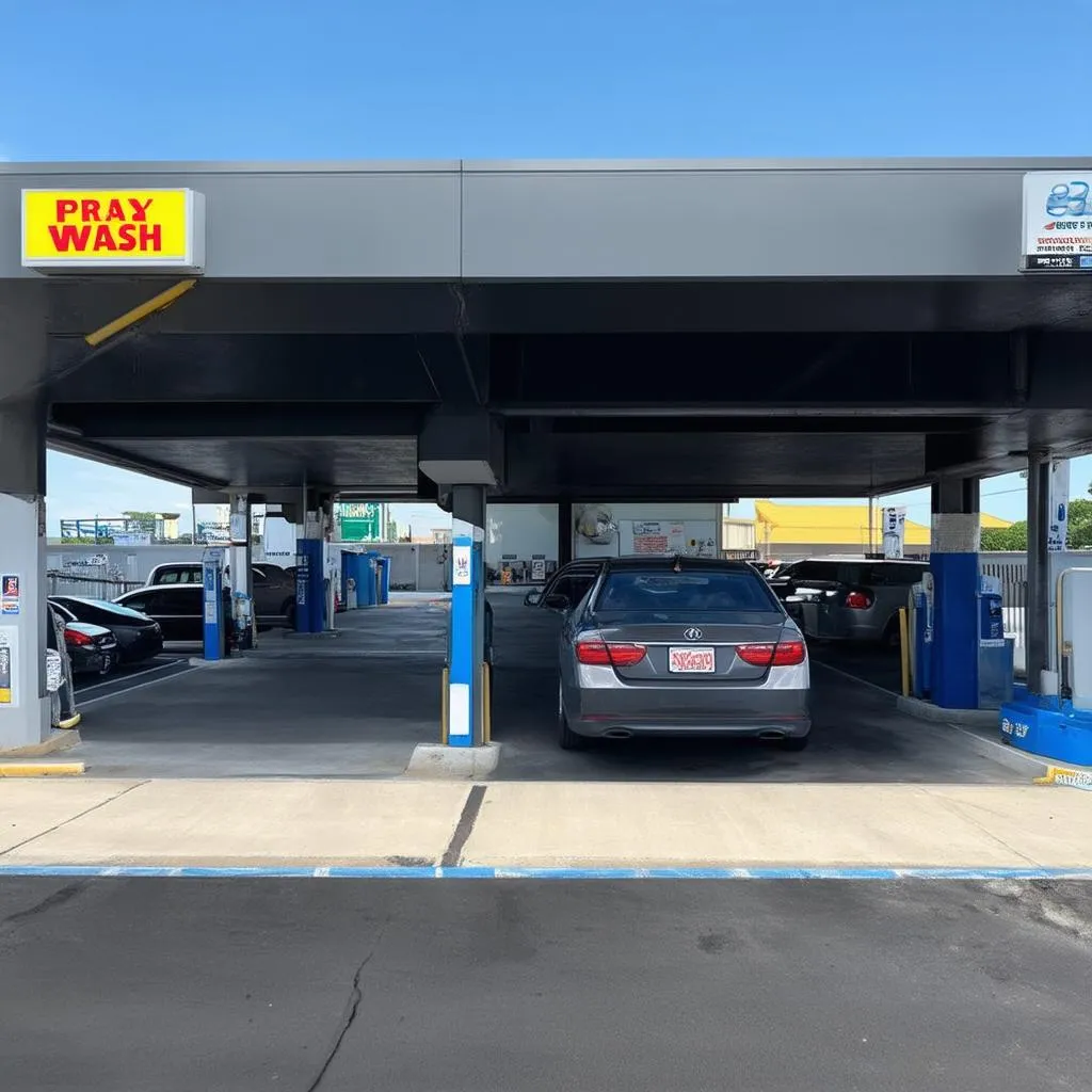 Modern Car Wash Exterior