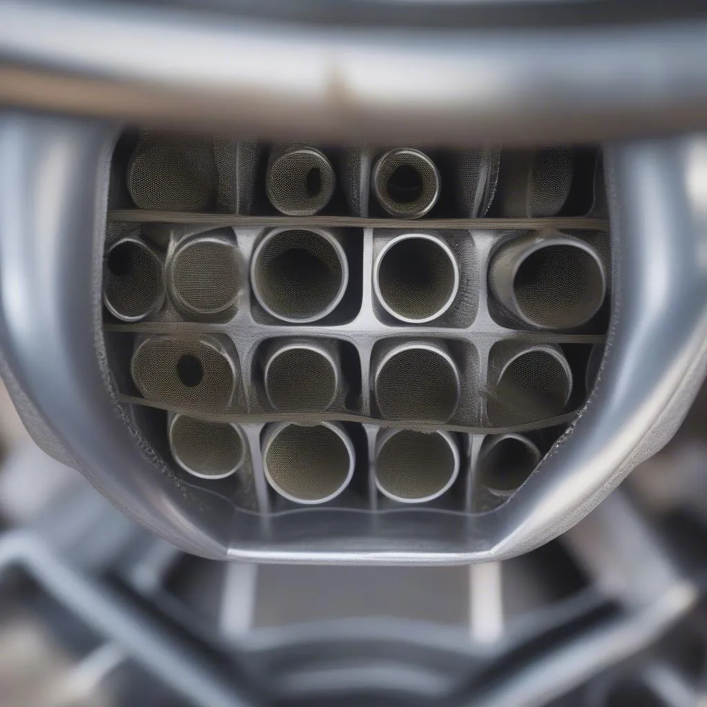 Catalytic Converter Closeup