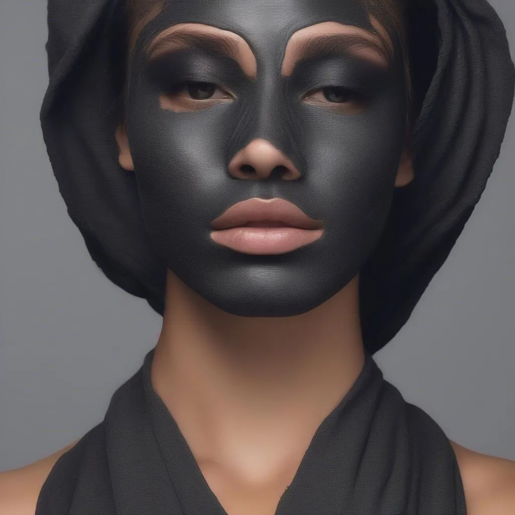 Activated Charcoal Face Mask for Deep Cleansing and Detoxification