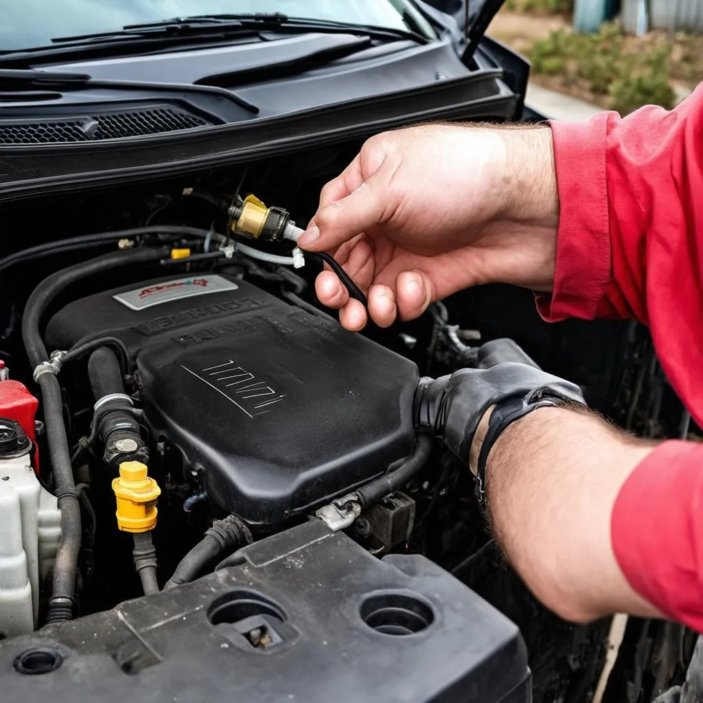 Chevy Aveo 2009 O2 Sensor Replacement