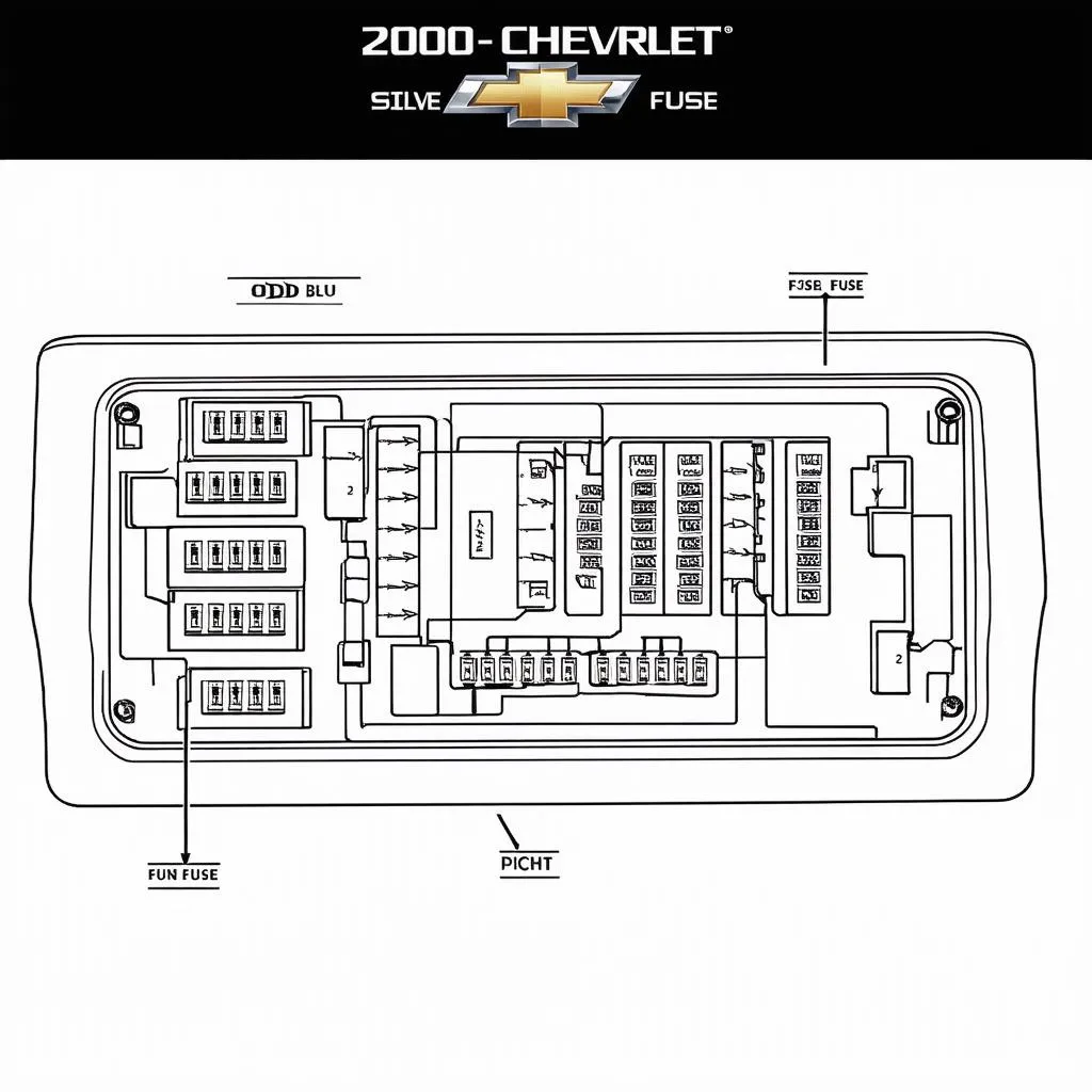 2000 Chevy Silverado fuse diagram